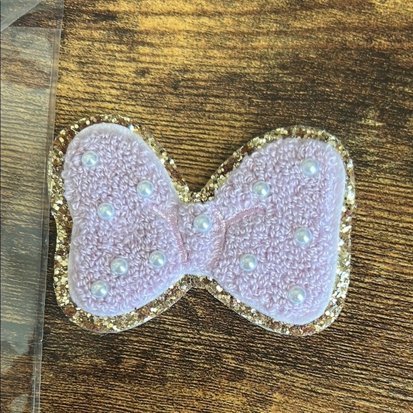 Stoney Clover x Disney Purple Minnie Bow Patch - Picture 2 of 3